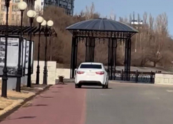 В соцсетях пользователи с негативными оценками обсудили "раскатывания" автомобилей по центральной набережной в Камышине
