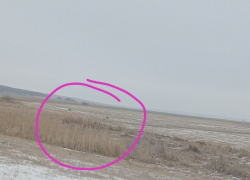 На камеру попал еще один рухнувший непознанный летающий объект - в Новониколаевском районе Волгоградской области (ВИДЕО)