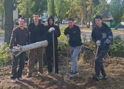 Адрес октябрьского студенческого "десанта" благоустройства - корпус "Б" КТИ