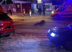 В Камышине на улице Базарова парень за рулем "Калины" насмерть сбил пенсионерку