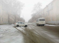 В Камышине разгулялся мартовский снегопад