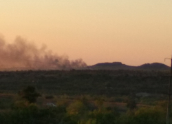 В минувшие выходные под Камышином бушевали степные пожары