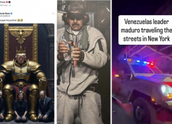 Мадуро возят по Нью-Йорку на потеху толпе: У Трампа триумф по-древнеримски, где пленных вождей водили в цепях за колесницей Цезаря