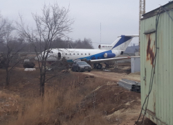 Камышан не перестает творчески возбуждать самолет в районе пляжа Гремячий