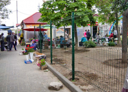 В Камышине власти пробуют применить "ненавязчивую" изгородь для окультуривания полустихийного рынка у "Победы"