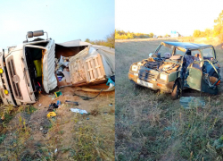 Водитель с ДТП  на трассе под Камышином  просит откликнуться очевидцев