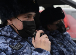 В Камышине сотрудники Росгвардии оказали помощь полиции в задержании подозреваемого в краже