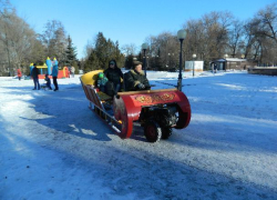 Камышане проигнорировали забавы в городском парке