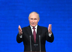 В сети появился сайт Владимира Путина - кандидата в президенты