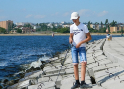 Никульников Алексей – самый юный рыболов в Камышине