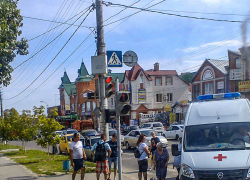 В Камышине в районе перекрестка Пролетарская - Базарова случилось ДТП