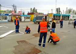 Остановка "Молодежная" в Камышине дождалась своего "звездного часа"