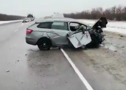 Смертельный выезд "десятки" на "встречку" во Фроловском районе сегодня, 31 января: труп и четверо израненных (ВИДЕО)