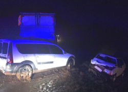 На трассе между Камышином и Волгоградом водитель "девяносто девятой", протаранивший два автомобиля, легко отделался