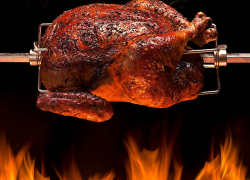 В Камышине загорелся павильон "Куры-гриль"