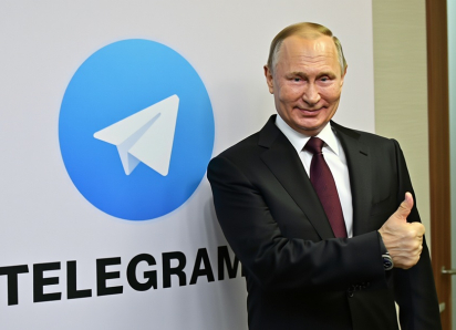 Путин благословил Telegram и призвал власти работать с молодежью в мессенджере