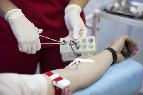 Студенты и волонтеры сдали донорскую кровь в Камышине