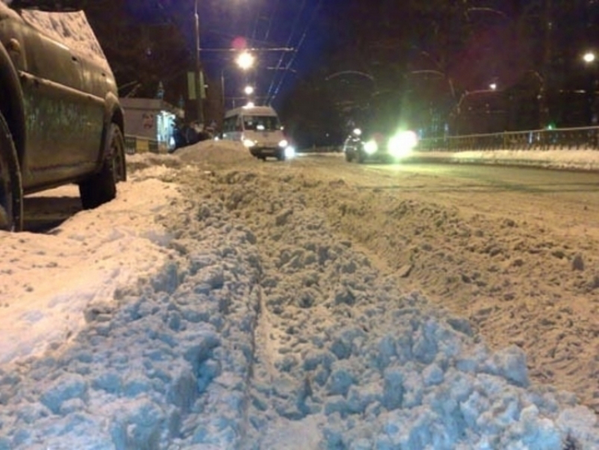 В Камышине утвердили перечень улиц для первоочередной расчистки в снегопады