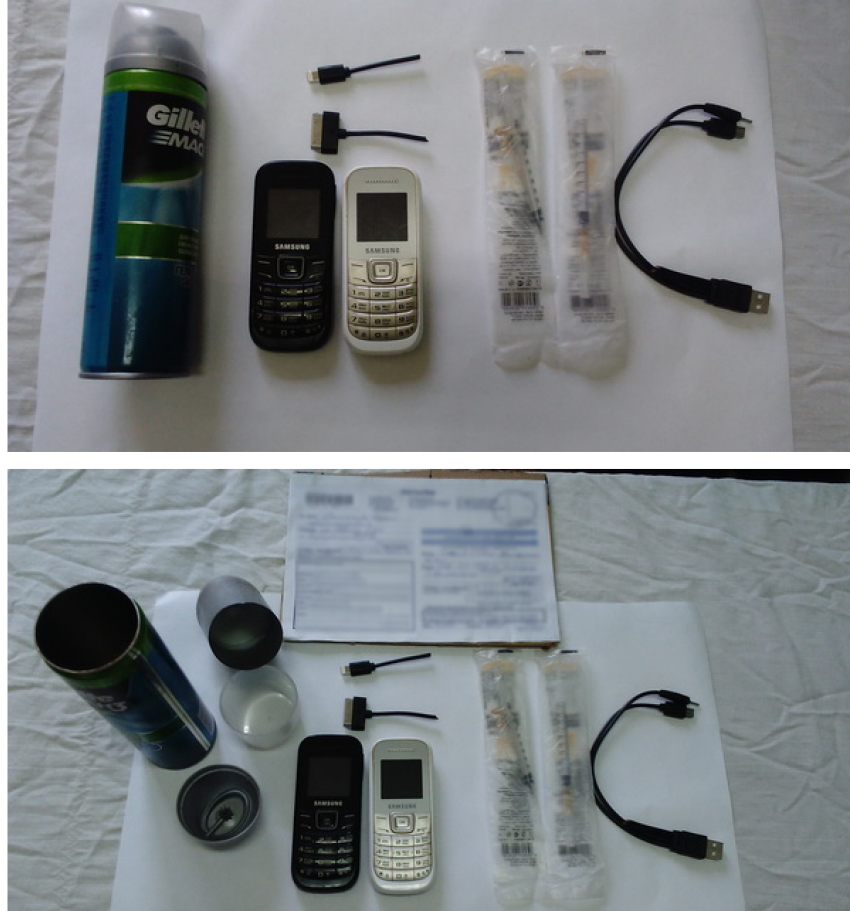 Осужденному в Камышине пытались перебросить два шприца и два телефона