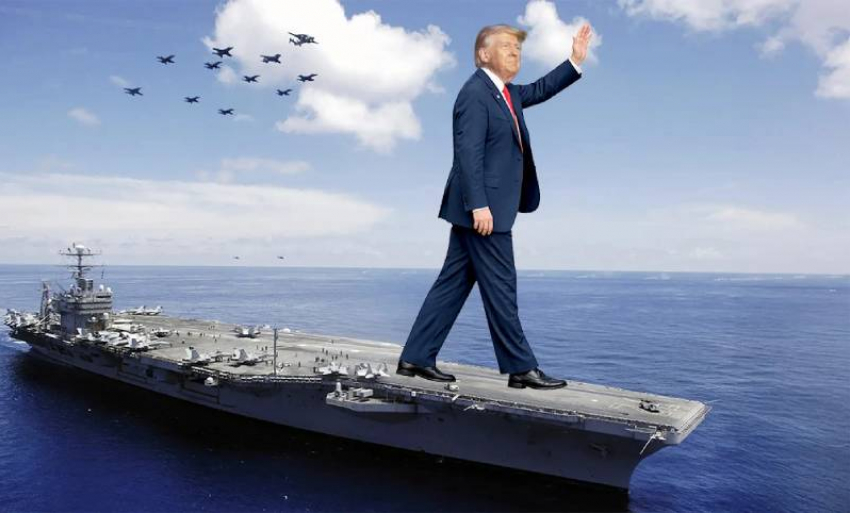 "Уйти нельзя остаться": США отводят ударную группу с авианосцем «Авраамом Линкольном» от Ирана 