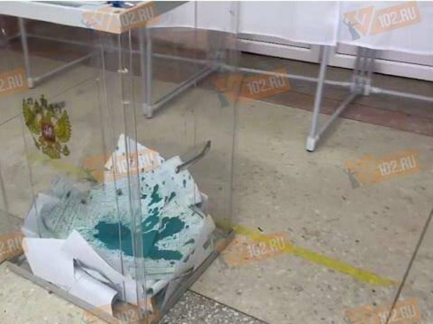 В Волгоградской области фигурантки объяснили, зачем плескали зеленку и запускали пиротехнику на избирательных участках