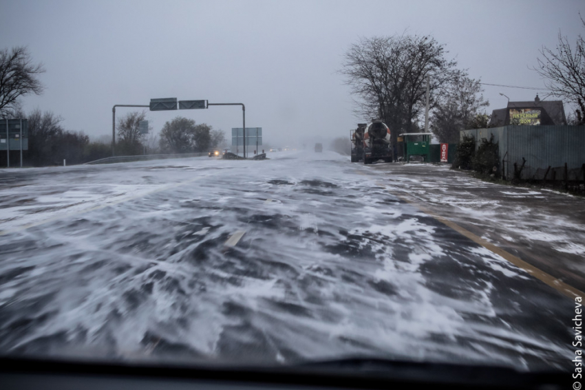 Об опасной наледи на трассе «Каспий» предупредили водителей Волгоградской области в ГИБДД