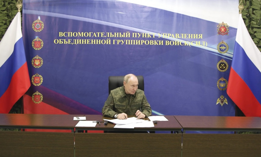 Зимняя кампания, Черниговский фронт: Путин провел совещание с войсками? - «Блокнот - Россия"