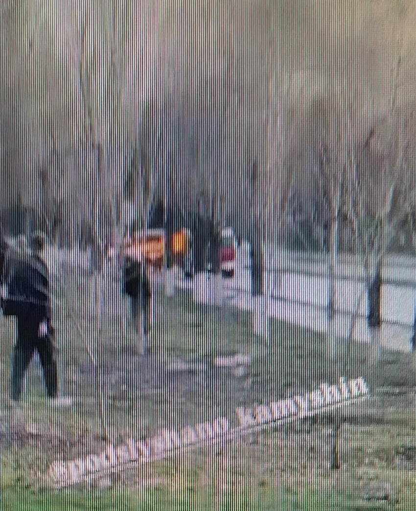 В Камышине загорелся автобус (ВИДЕО)