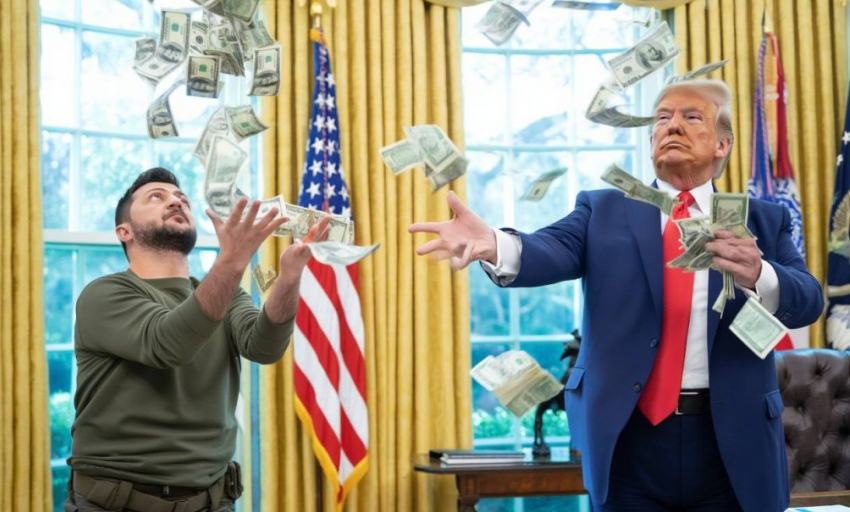 «Запад готов купить для России Донбасс»: США и ЕС хотят заплатить Зеленскому 800 млрд долларов, чтобы остановить конфликт, - «Блокнот - Россия"