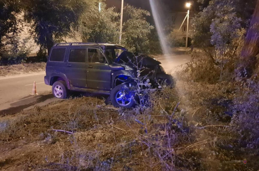 В Камышине водитель на «УАЗе Патриоте» врезался в дерево и попал к хирургам вместе с двумя своими пассажирами