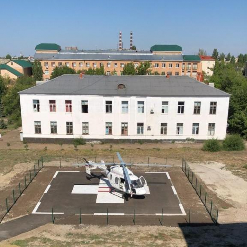 Среди всех муниципалитетов Волгоградской области Камышин - тот «аэродром", где медицинский вертолет приземляется чаще всего