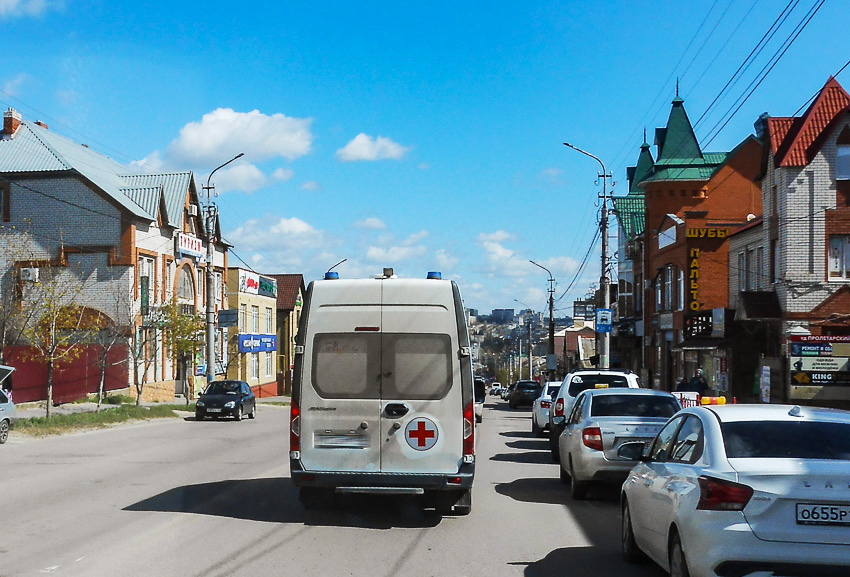 В Камышине на улице Пролетарской сбили женщину