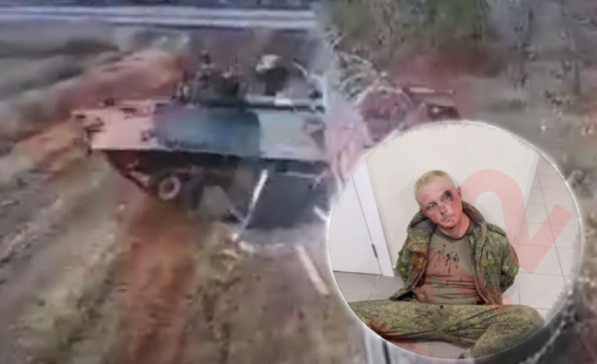 Опубликовано видео с военными на БМП, протаранившими забор аэропорта в Волгограде, - «Блокнот Волгограда"