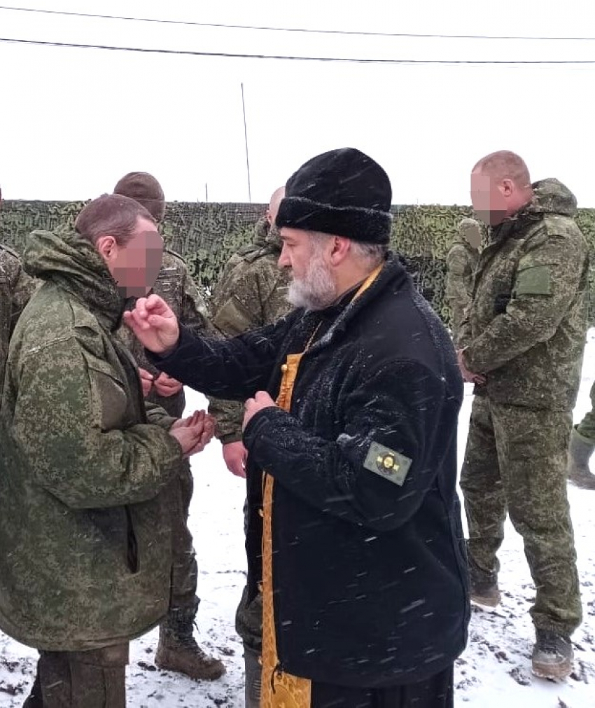 Военные священники Волгоградской и Камышинской епархии побывали в учебном центре Волгоградского гарнизона