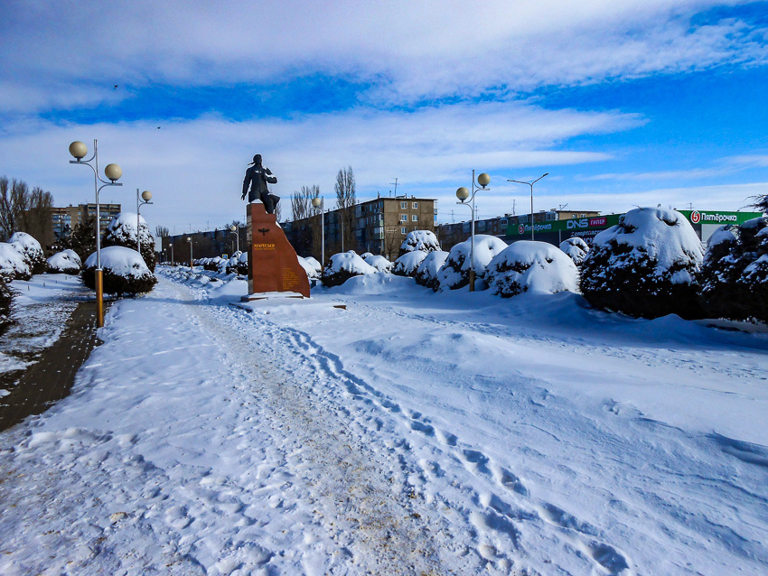 Интенсивный снегопад «нацелился» на Камышин сегодня, 19 февраля