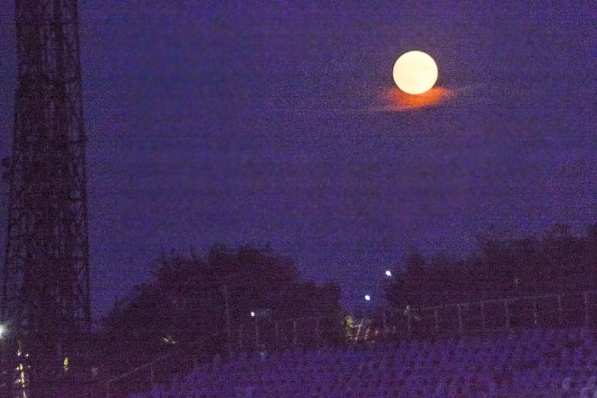 Над Камышином взошла Осетровая луна