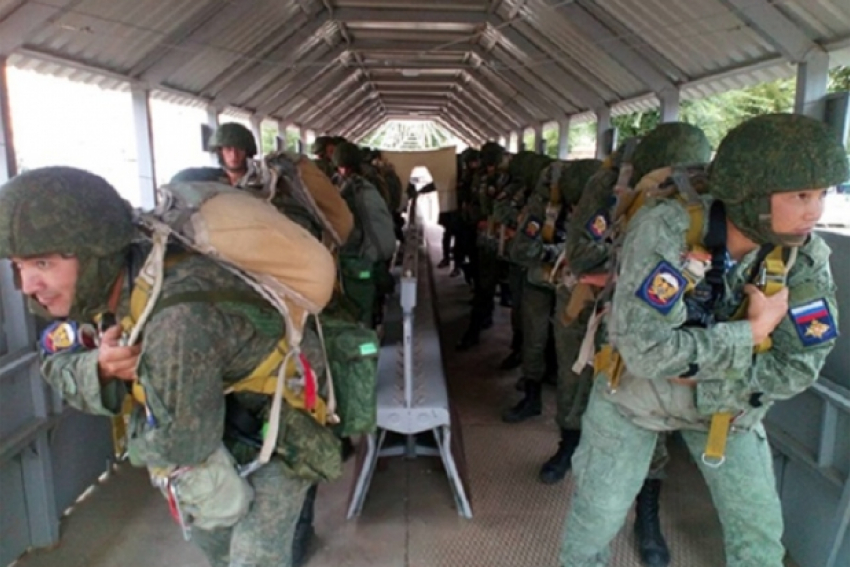 Камышинские десантники успешно сдали итоговую проверку за 2020 год