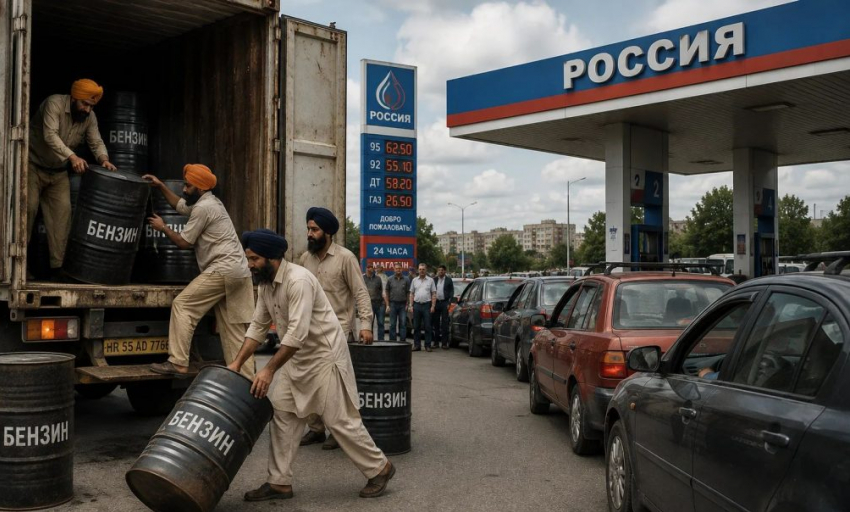 Индийский бензин прибыл в Россию: однако решить проблему с дефицитом топлива не удается из-за «ценового спора», - «Блокнот - Россия"