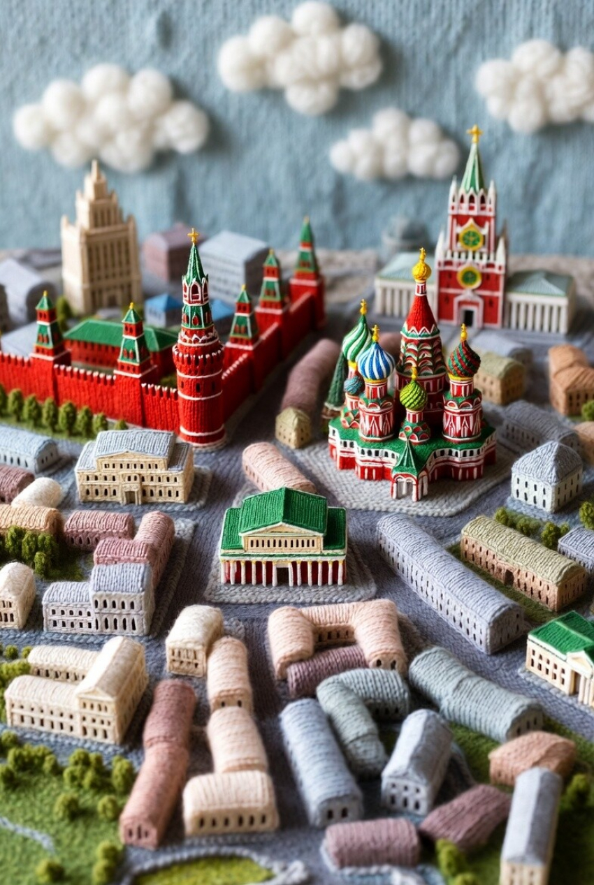 Жители Волгоградской области увлеклись созданием миров из пряжи