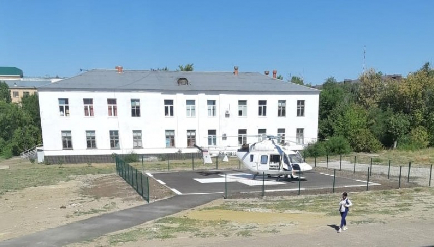 Камышин остается адресом в Волгоградской области, куда чаще всего прилетает вертолет санитарной авиации