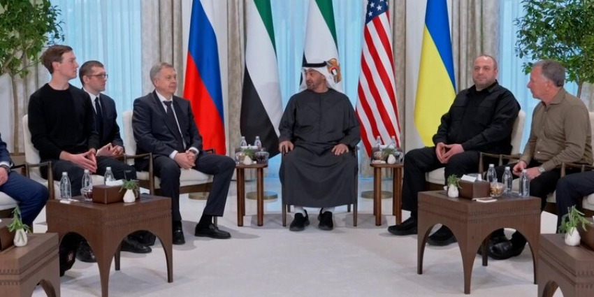 Дверью никто не хлопнул: в Абу-Даби завершился первый раунд трёхсторонних переговоров делегаций