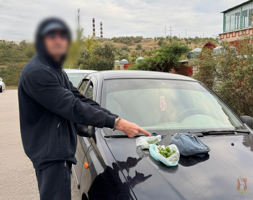 В Камышине полицейские задержали подозреваемого в незаконном хранении наркотиков