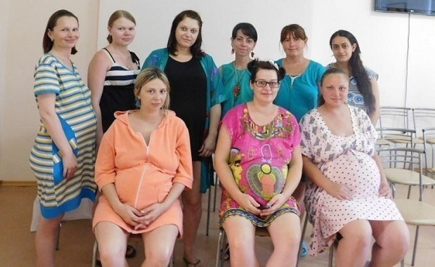 Занятия для будущих мам в родильном доме Камышина