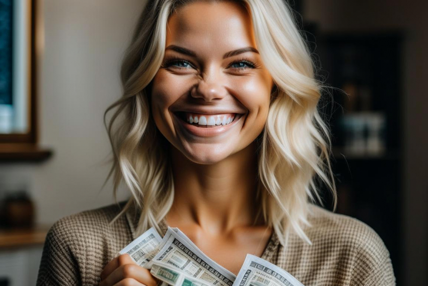 Счастливая жительница Волгоградской области «поставила» на КАМАЗ мужа на картинке лотерейного билета и выиграла 10 миллионов