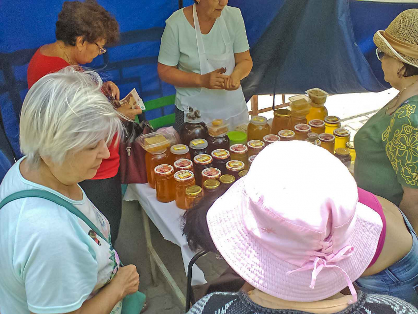 В воскресенье 14 августа камышане решили немного подсластить себе жизнь и отправились на медовую ярмарку