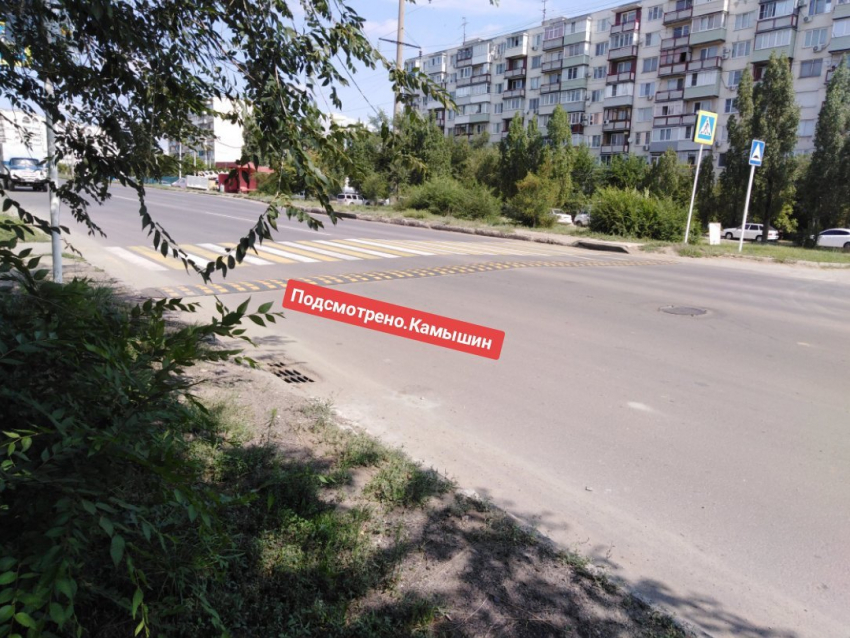 В Камышине на 3-м городке добавляют «лежачих полицейских» 
