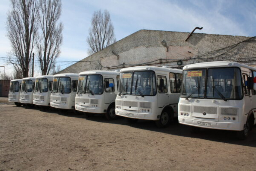По каким маршрутам повезут пассажиров новые автобусы в Камышинском районе