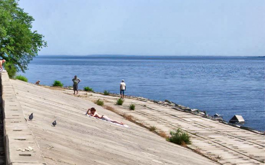 Вода в Волге у Камышина прогрелась до 23 градусов