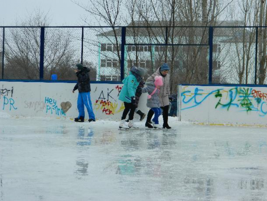 Каткам в Камышине этой зимой «не везет", но они не пустуют