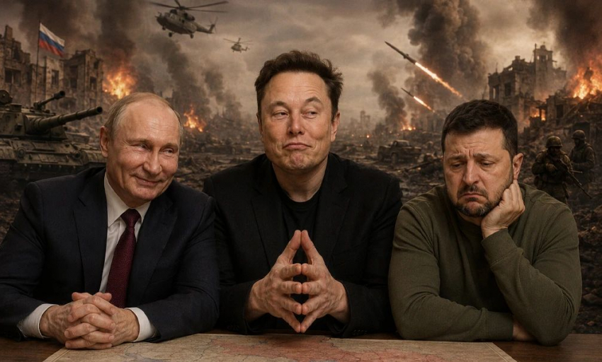 «Пора договариваться»: Маск отказывает Киеву в Starlink, - «Блокнот - Россия"